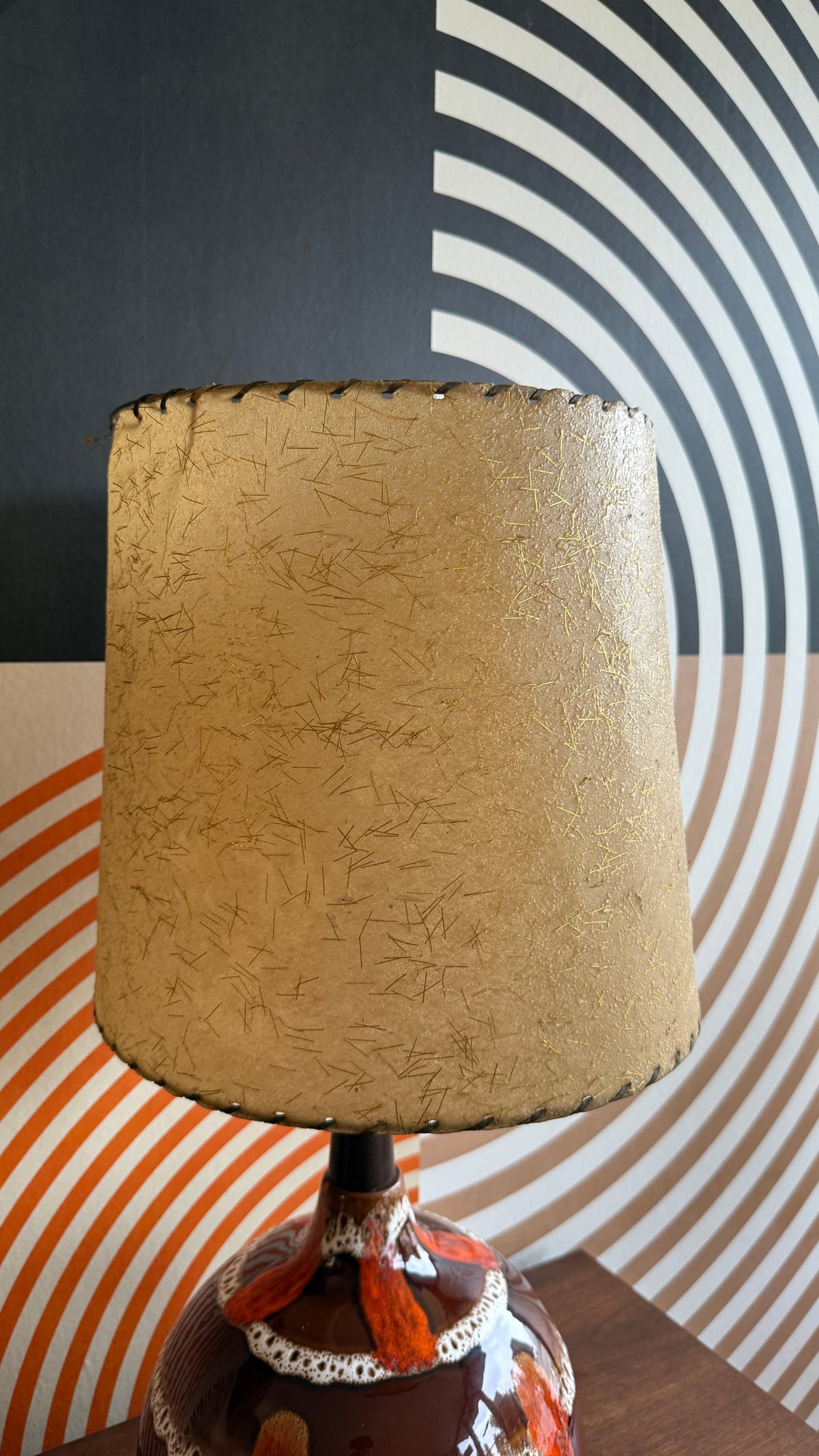 Maurice Chalvignac Ceramic Table Lamp