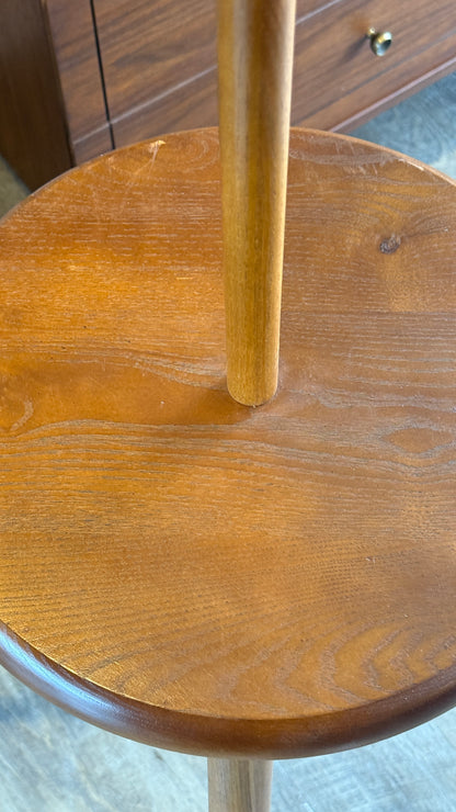 Vintage Wood Floor Lamp