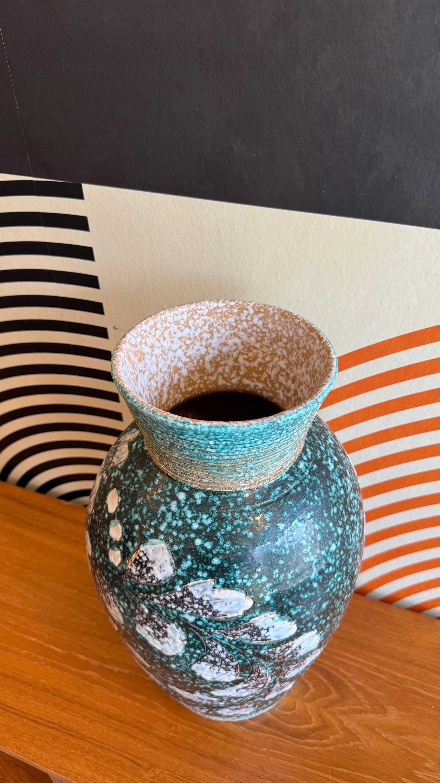 Vintage Italian Art Pottery Vase