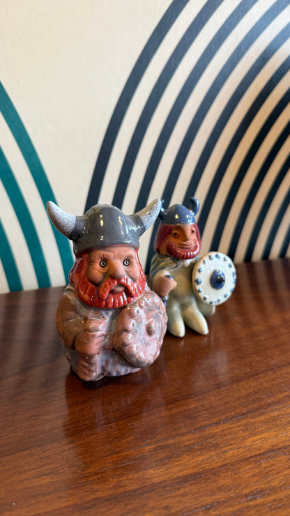 Rolf Berg Scandinavian Viking Figurine Pair