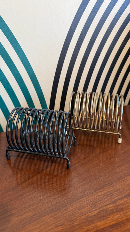 Vintage Coil Mail Holders (Pair)