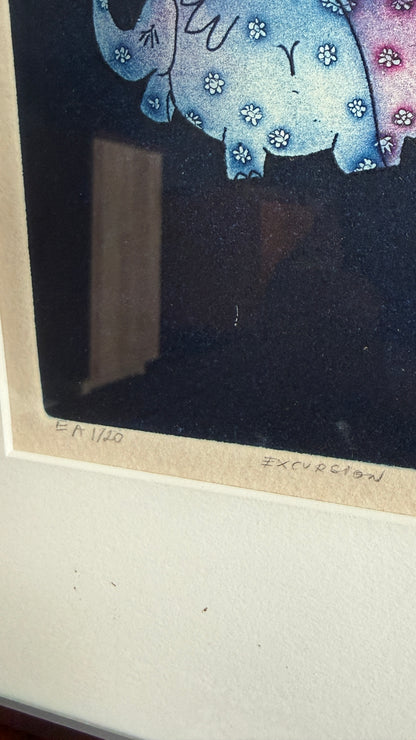 “Excursion” Limited Edition Print (1985)