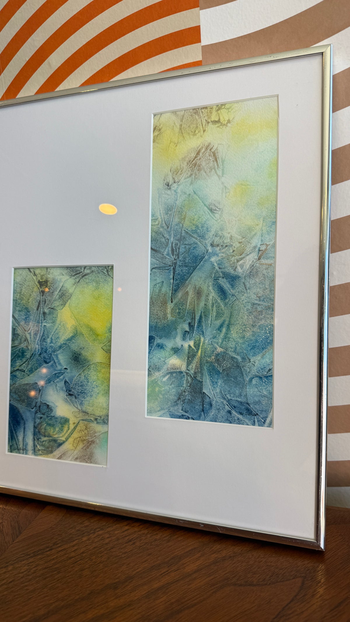 Framed Watercolour by Edmonton Artist Pat Galbraith