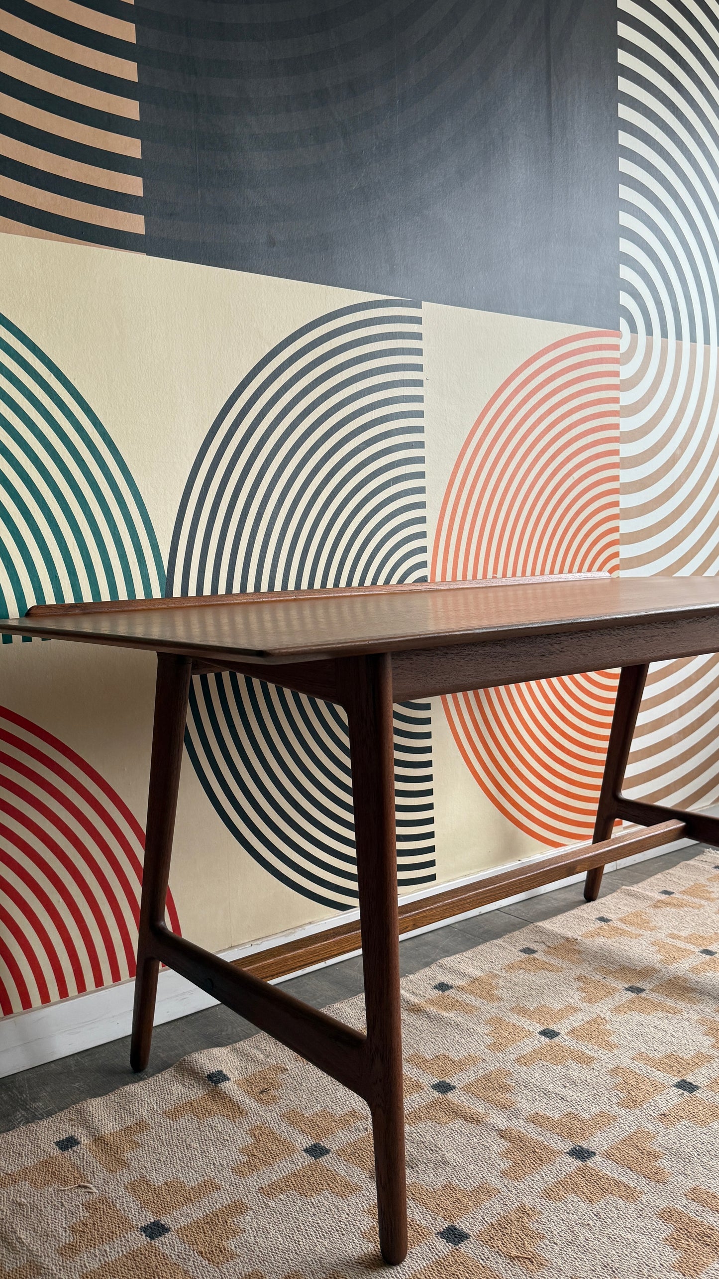 Danish Teak Desk by Arne Vodder for  Vamo Sønderborg
