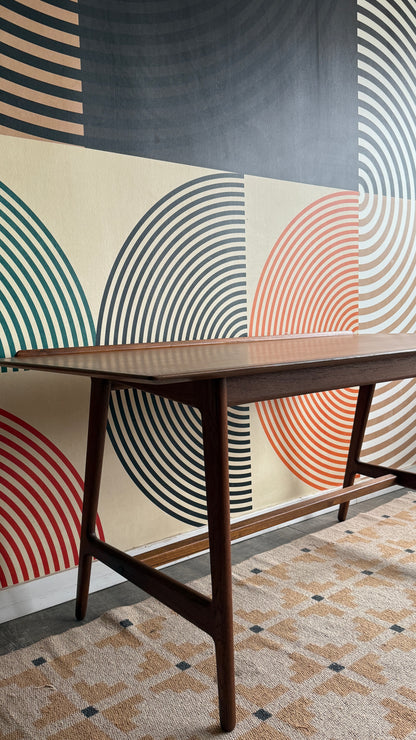 Danish Teak Desk by Arne Vodder for  Vamo Sønderborg