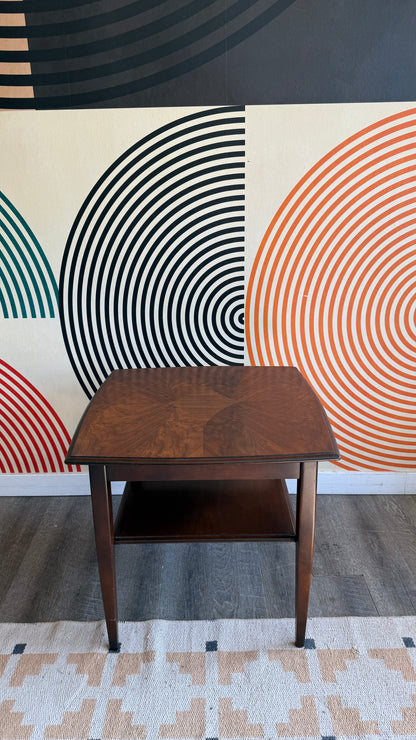 Vintage Walnut Side Table