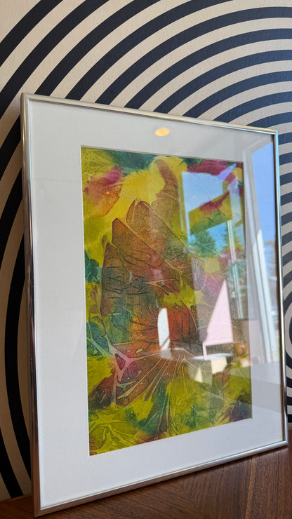 Framed Watercolour by Edmonton Artist Pat Galbraith