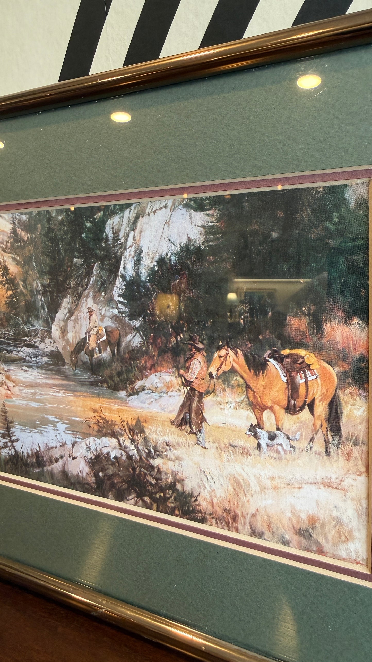 Howard Rogers “Time for a drink” Framed Print