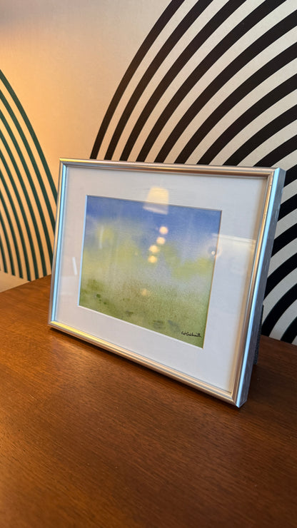 Framed Watercolour by Edmonton Artist Pat Galbraith