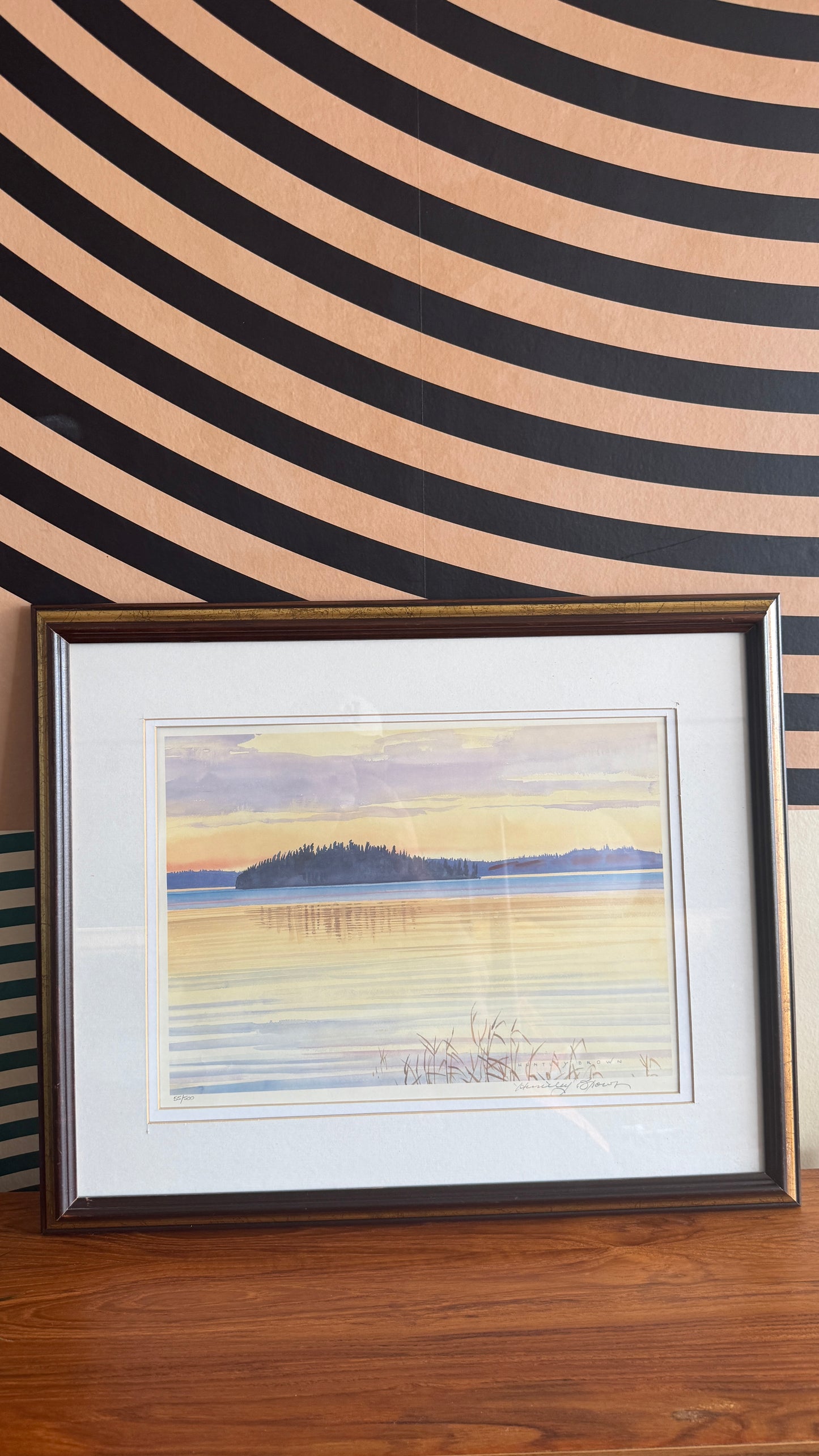 Huntley Brown Framed Print (Limited Edition 55/500)