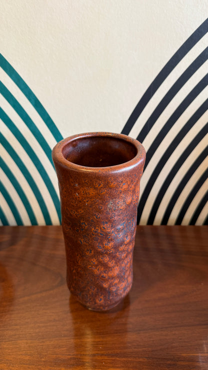 West German Pottery Lava Glaze Vase