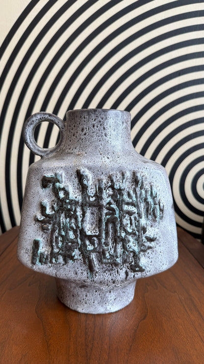 Walter Gerhards WG “Madrid” Fat Lava Vase 720/25 – West Germany