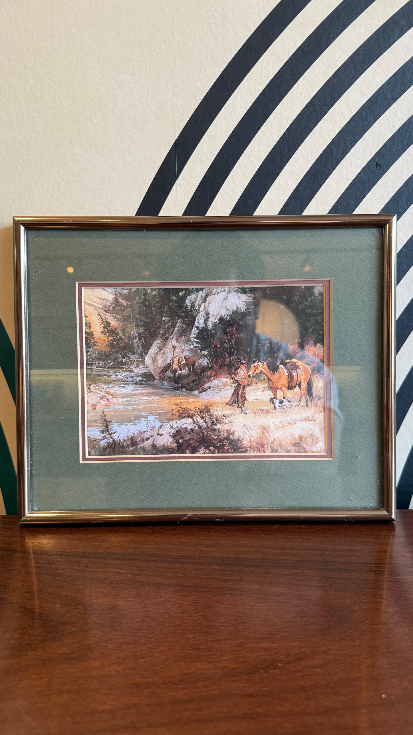 Howard Rogers “Time for a drink” Framed Print