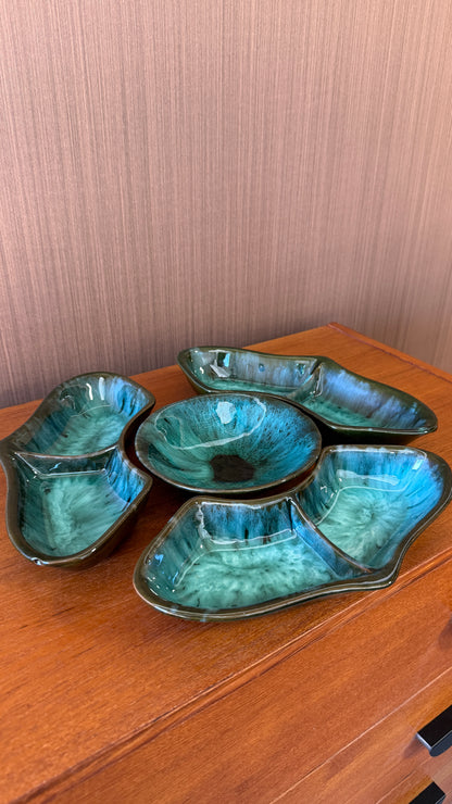 Royal Canadian Art Pottery Dip Plates