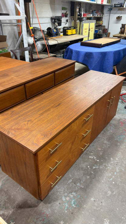 Vintage Teak Credenza
