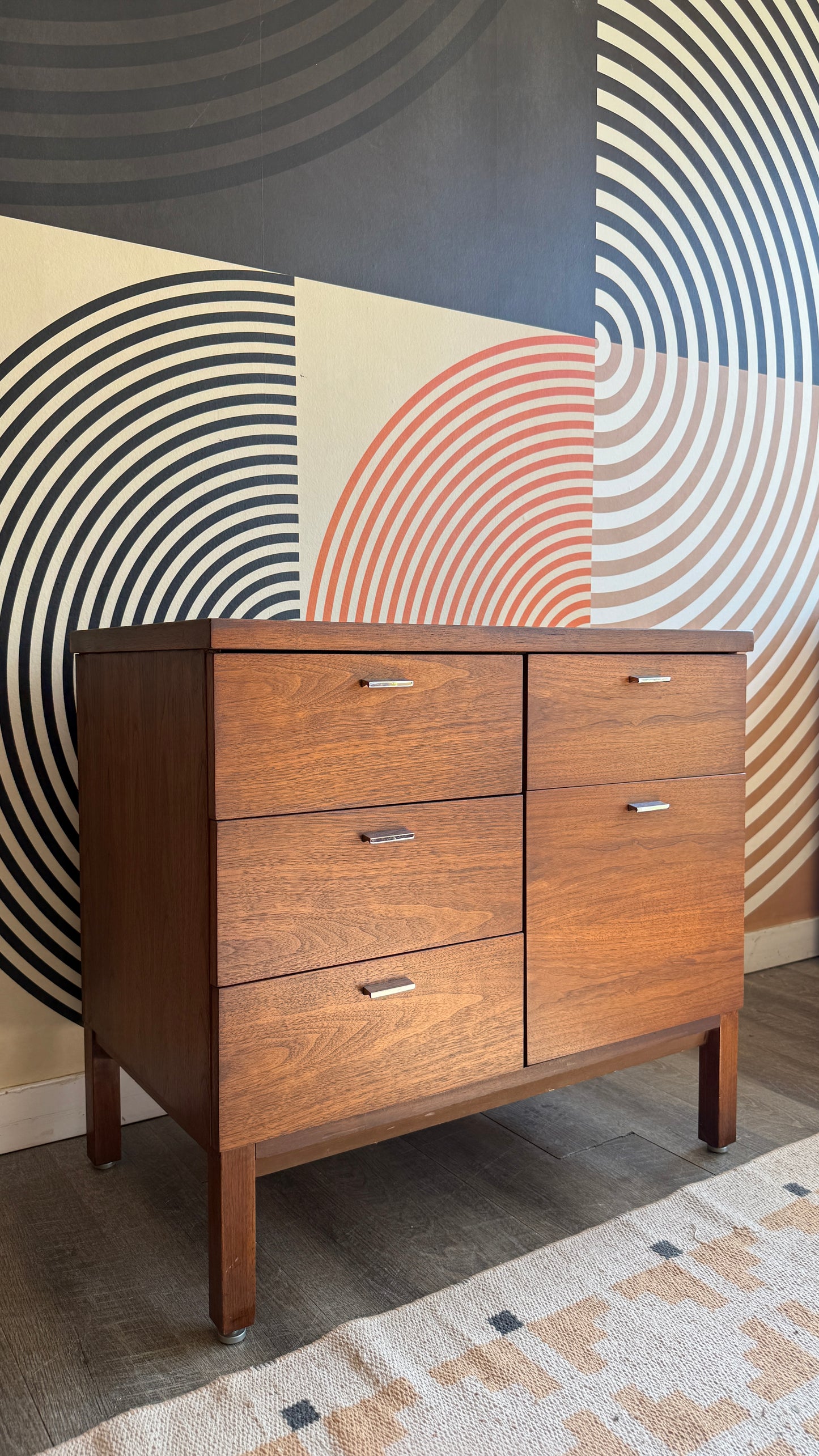 Vintage Walnut Chest