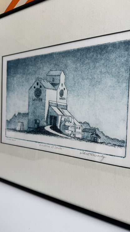 “Elevator at Dawn” Framed Artwork