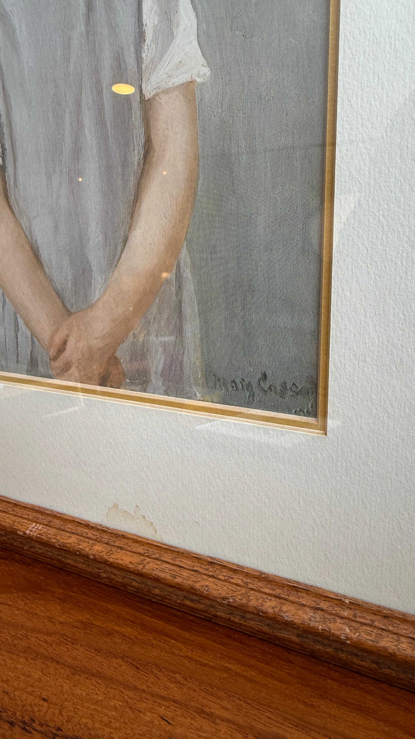 Vintage Framed Portrait Print