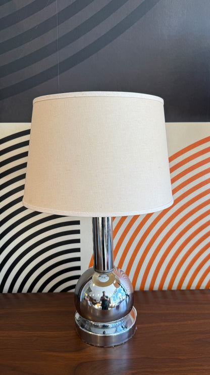 Vintage Chrome Table Lamp