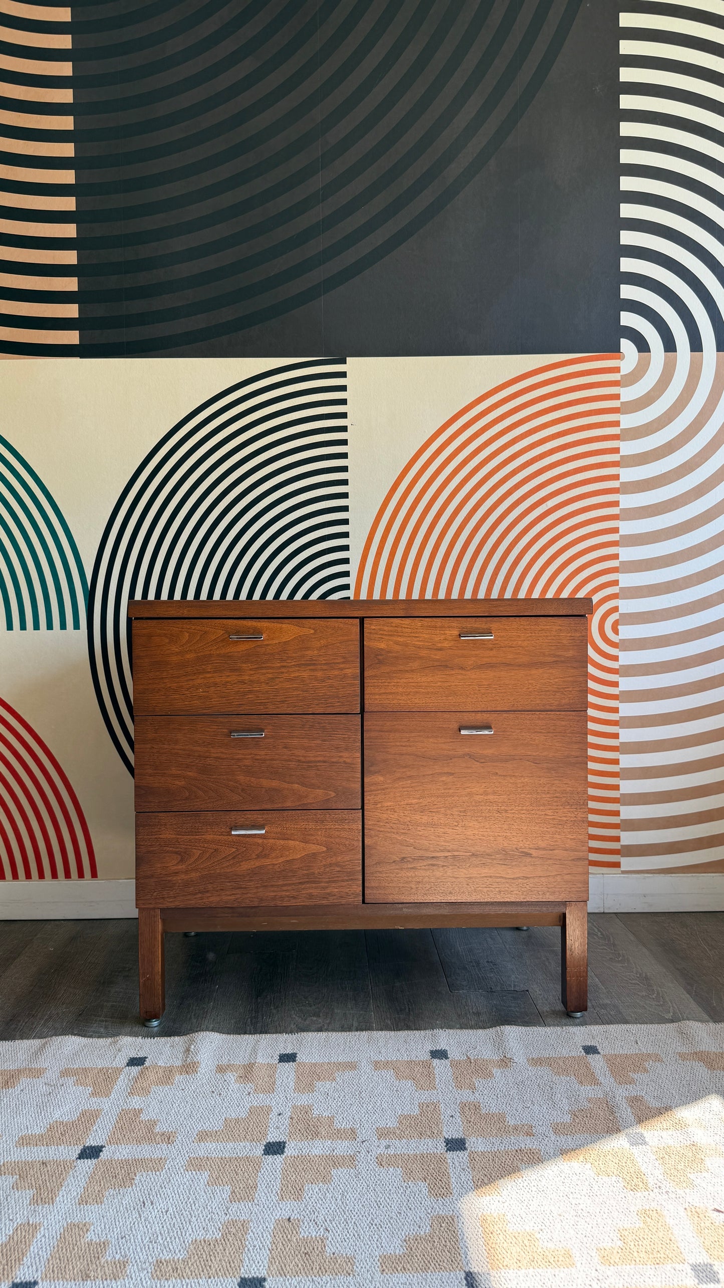Vintage Walnut Chest