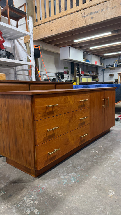 Vintage Teak Credenza