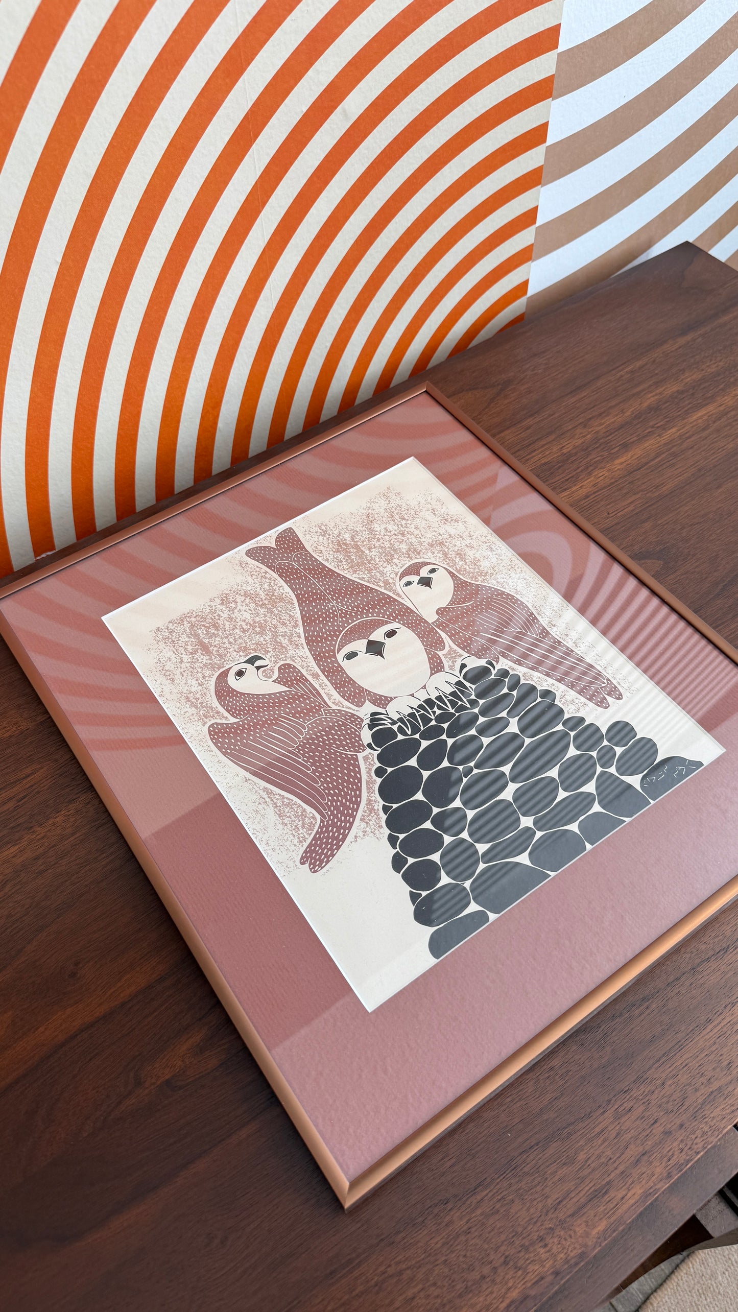 Inuit Art Print by Paulosie Sivuak (1930–1986)