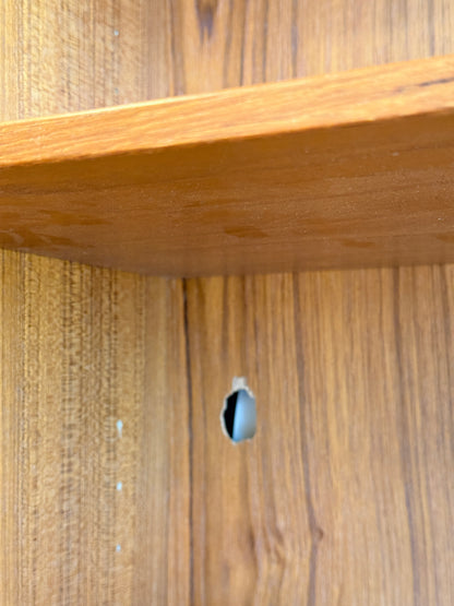 Vintage Danish Teak Bookcase on Custom Base by Ib Kofod Larsen