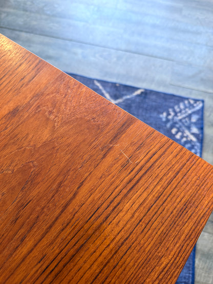 Scandinavian Teak Sewing Cart/Table