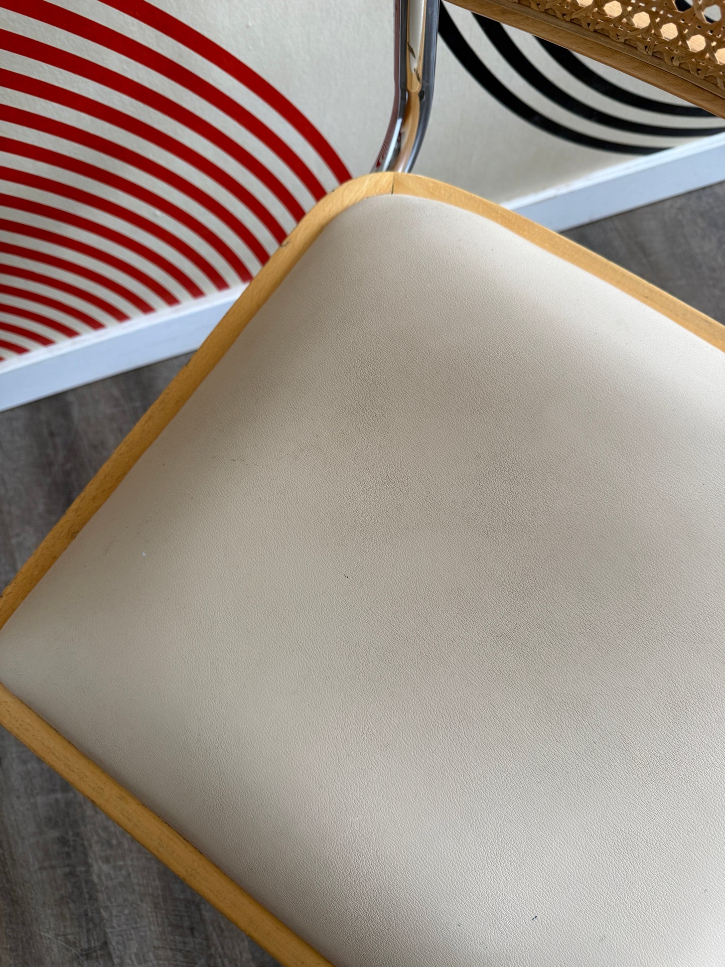 Vintage Italian Cesca Style Cane Chair #2