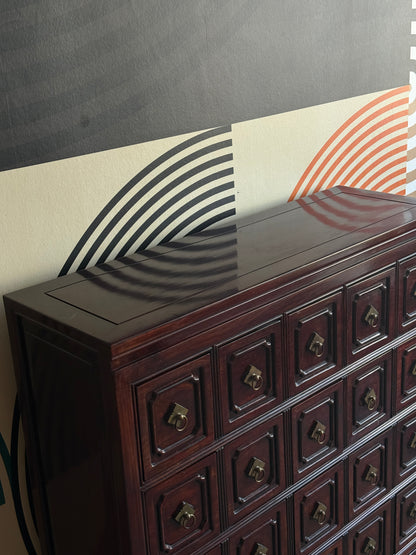 Vintage Asian Apothecary Chest