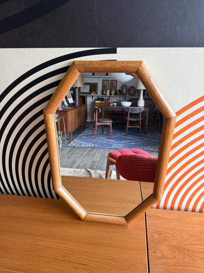 Vintage Octagonal Wall Mirror