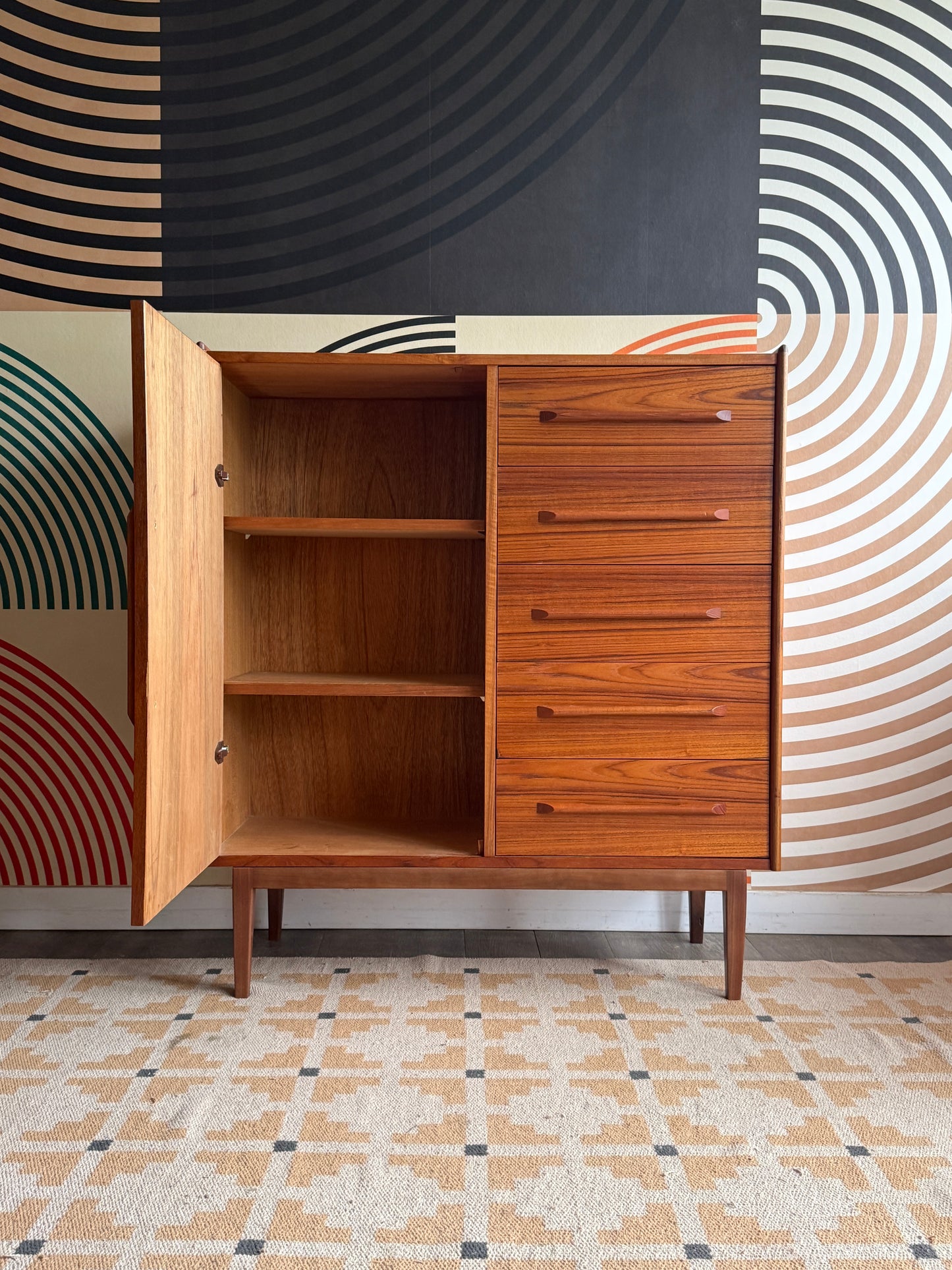Vintage Teak Cabinet