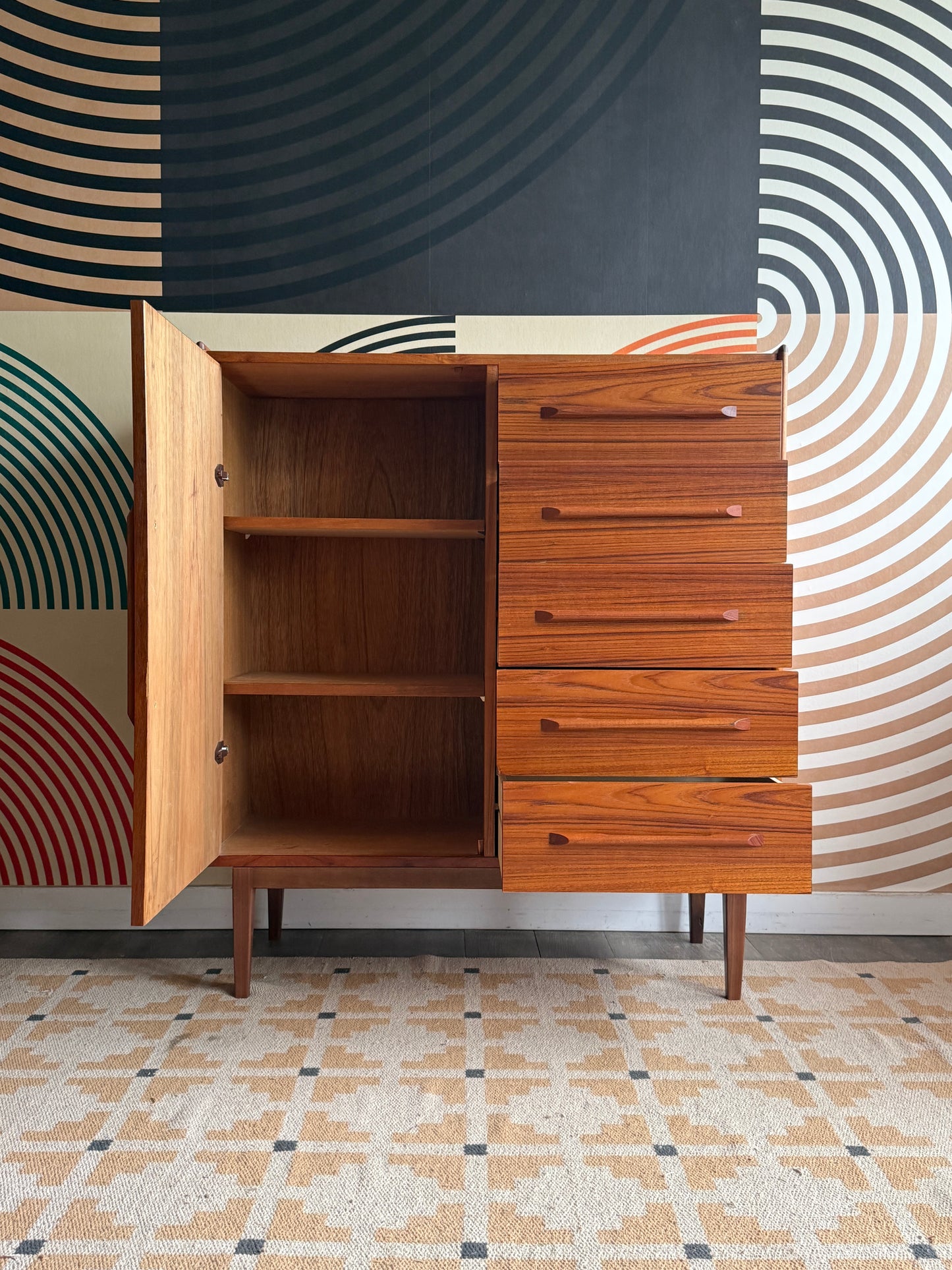 Vintage Teak Cabinet