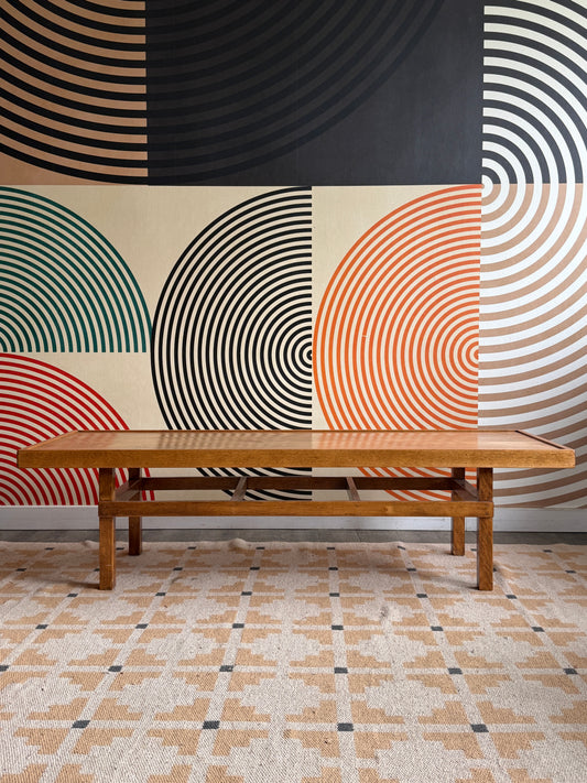 Vintage Oak Coffee Table