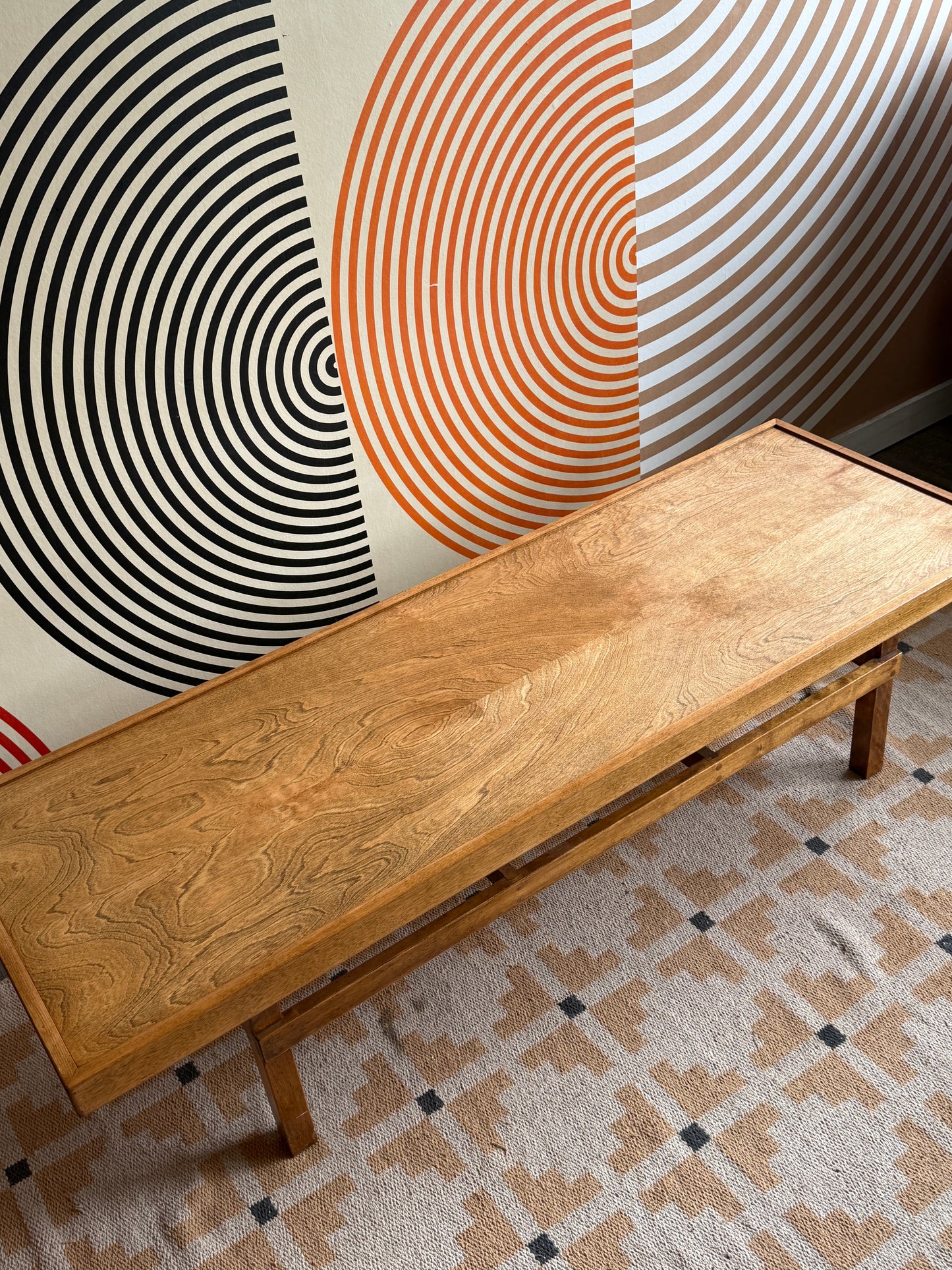 Vintage Oak Coffee Table