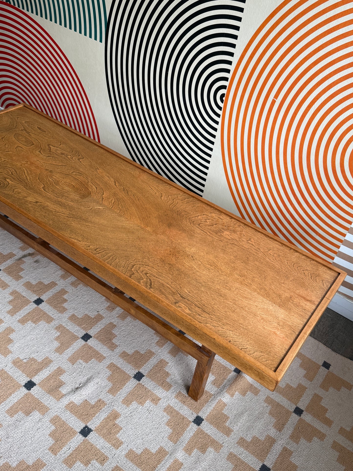 Vintage Oak Coffee Table
