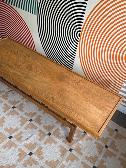 Vintage Oak Coffee Table