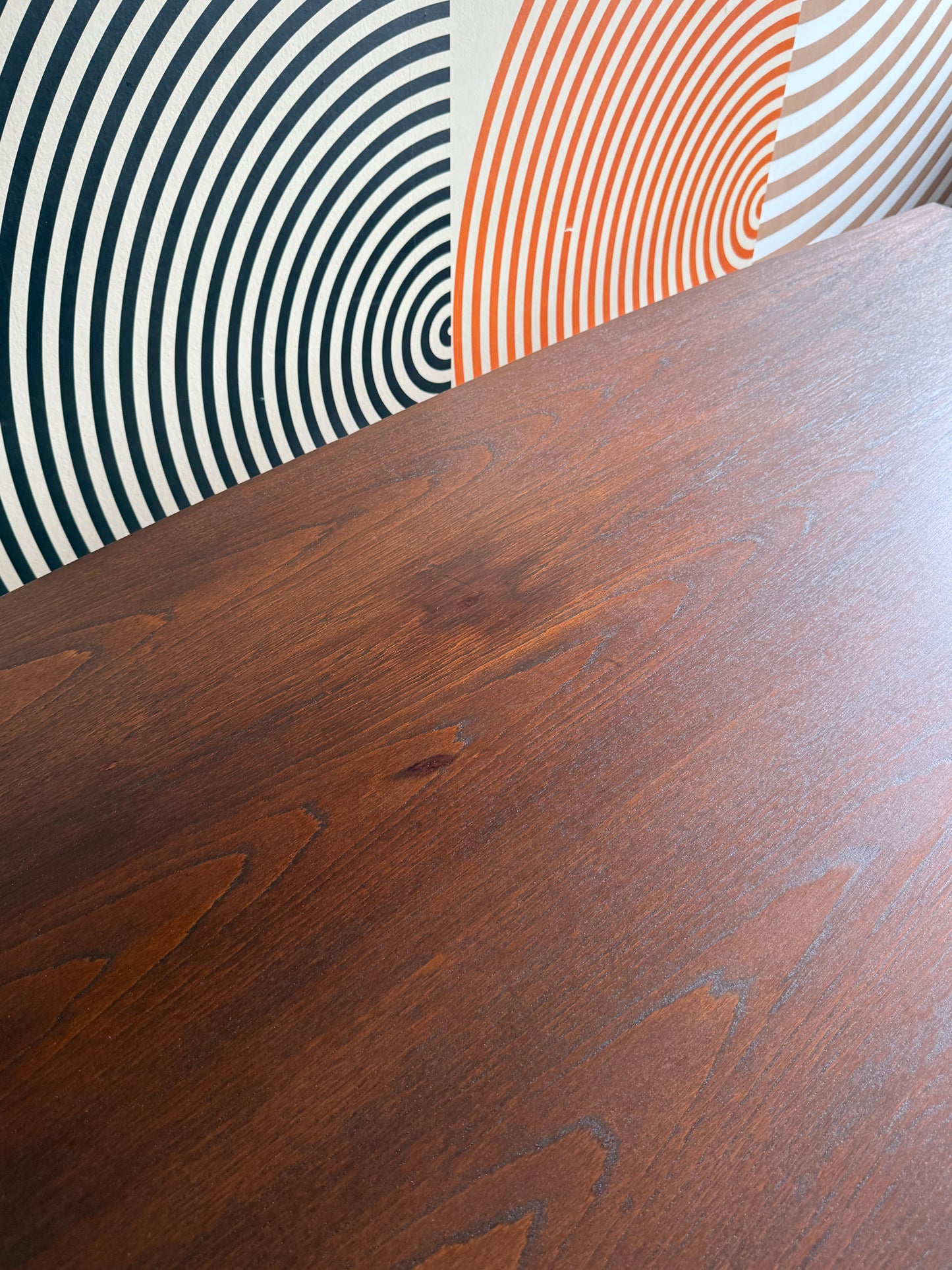 Vintage Teak RS Associates Surfboard Table