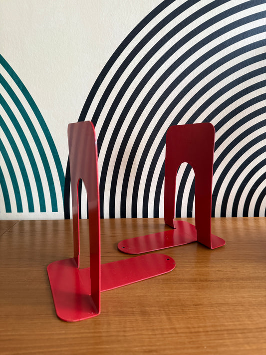 Vintage Canadian Metal Bookends