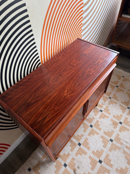 Danish Rosewood Bar Cabinet / Dry Bar