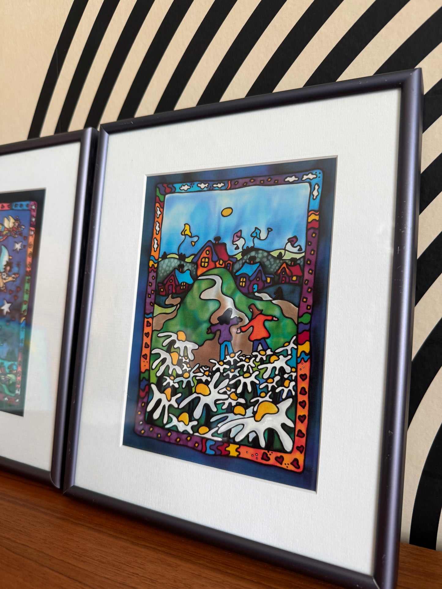 Pair of Framed Beth Coulas Art Prints