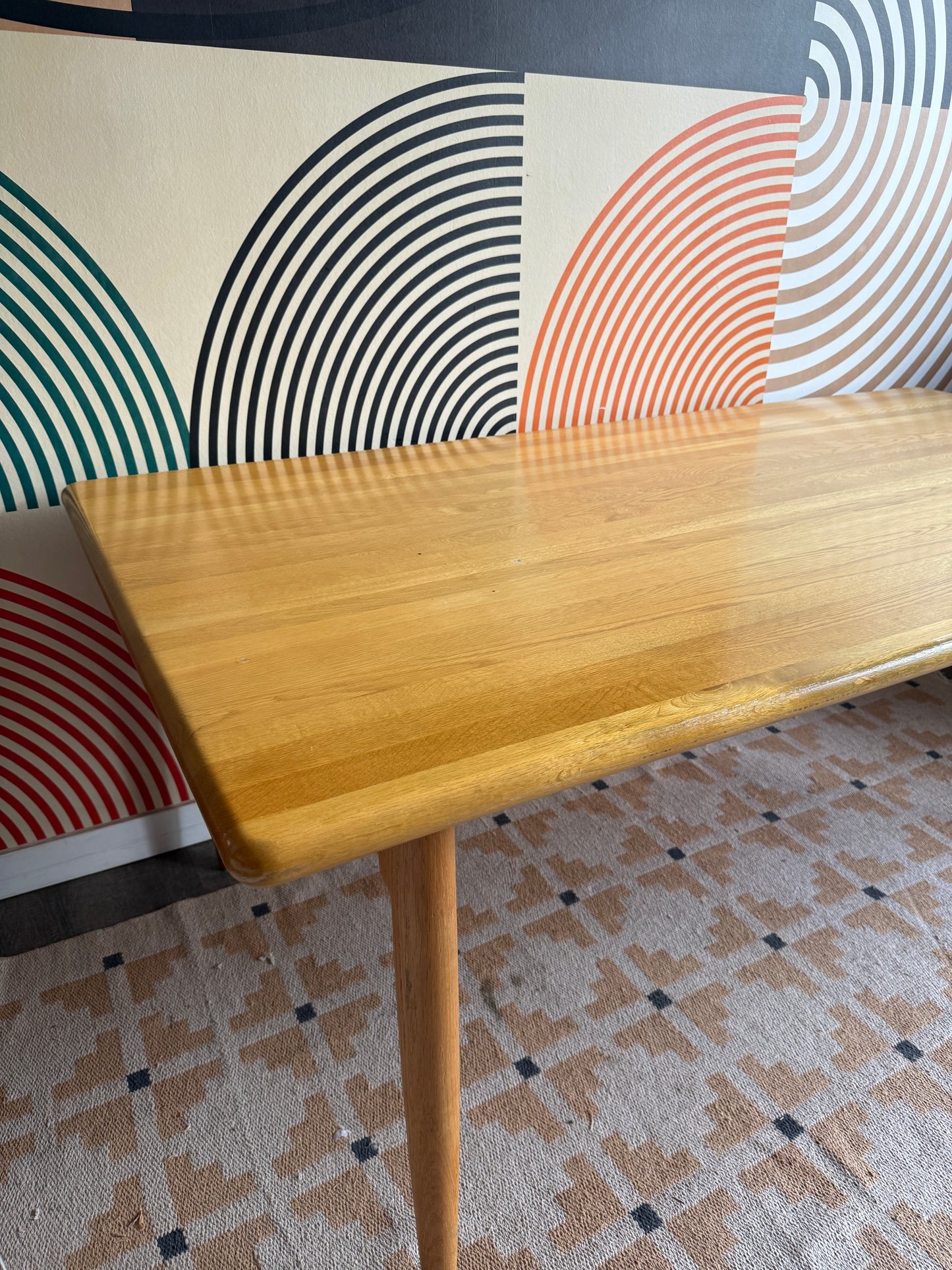 Møller Solid Oak Danish Dining Table