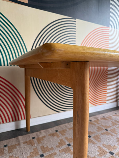 Møller Solid Oak Danish Dining Table