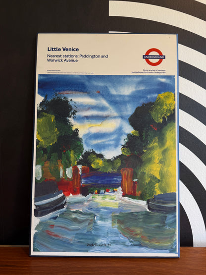 Little Venice – London Underground Poster 11” x 17”