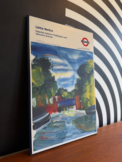 Little Venice – London Underground Poster 11” x 17”