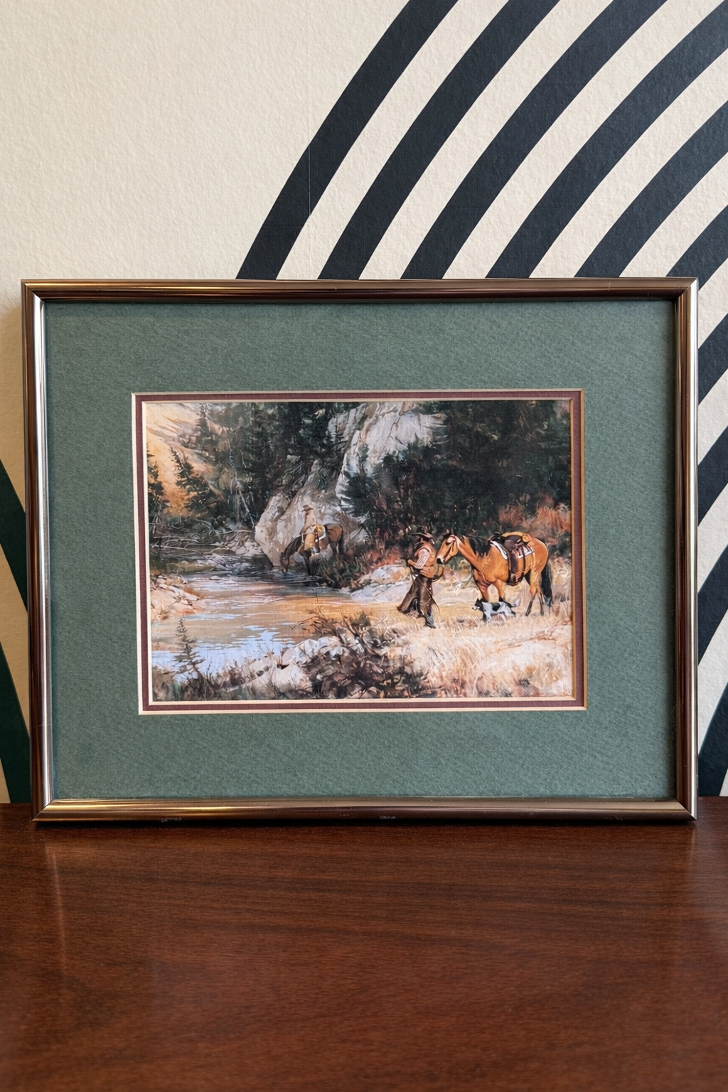 Howard Rogers “Time for a drink” Framed Print