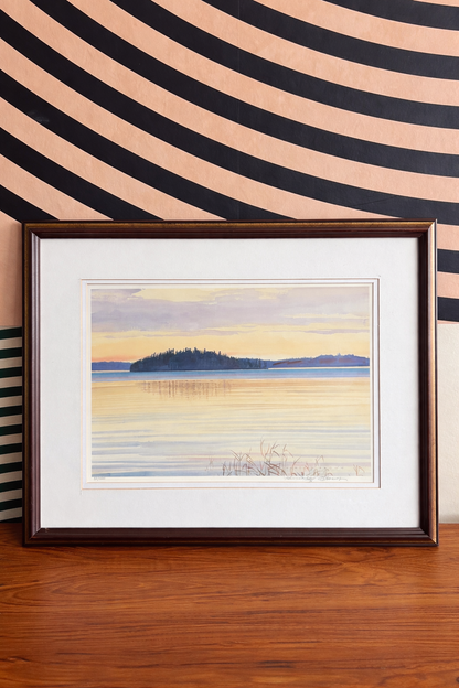 Huntley Brown Framed Print (Limited Edition 55/500)