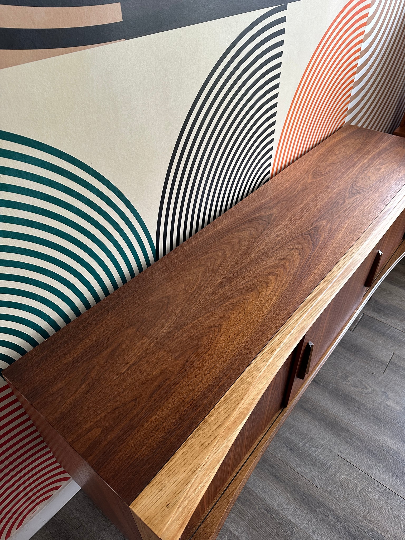 Vintage Deilcraft Walnut Sideboard