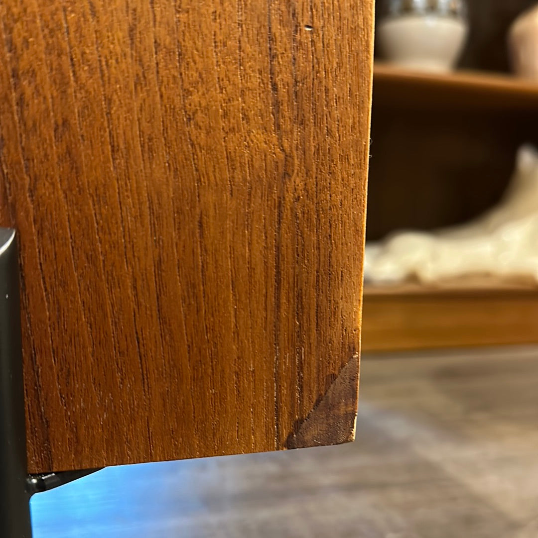 Danish Teak 8 Drawer Dresser by Hundevad Furniture