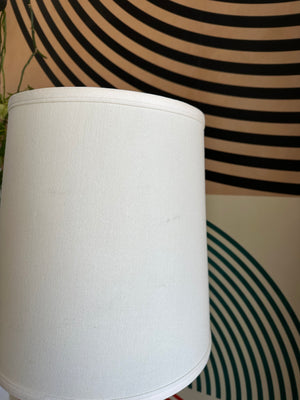 Vintage Solid Teak Floor Lamp